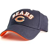 Chicago Bears Flex Fit Baseball Hat - All Black