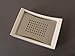 Zojila Sonoma Stainless Steel Soap Holder and Dish, Large, Ivory