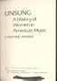 Unsung: A History of Women in American Music (Contributions in Women's Studies, No. 14)