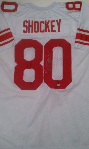 Jeremy Shockey Signed New York Giants Jersey