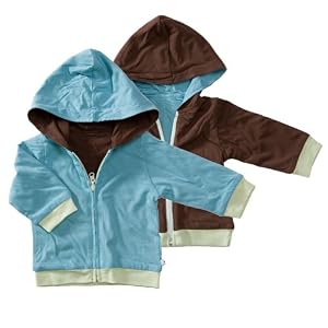 All-natural Year Round Reversible Hoodie By Baby Soy