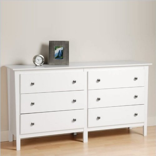 Prepac Furniture Berkshire Six Drawer Dresser