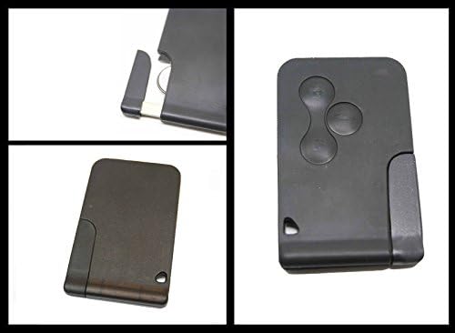 Reaplacement Remote Key Smartcard with Blank Blade For Renault Megane Scenic 2003-2008 433MHz ID46 Chip