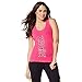 Zumba Fitness Women's Lookin' Ribbed Racerback Top
