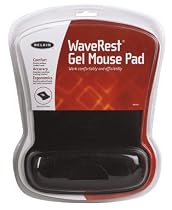 Belkin F8E262-BLK WaveRest Gel Mouse Pad (Black)