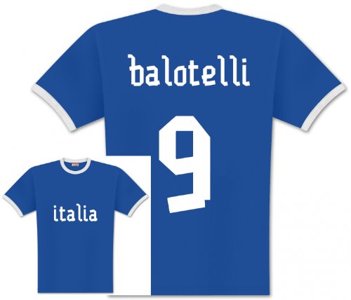 World of Football Italien Player Shirt Balotelli 9 – M