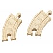 Thomas Wooden Railway 3 1/2 in. Curved Track �� 4 pieces