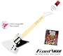 PS3 Guitar Hero Aerosmith for PS3 + Nyko Frontman White Wireless Guitar Controller for PS3