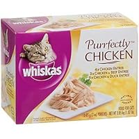 Whiskas Purrfectly Chicken Cat Variety Pack