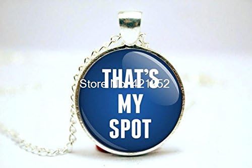 ArtShop Fashion Jewelry Thats My Spot Necklace Jewelry Glass Photo Cabochon Necklace Christmas gift