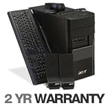 Acer - Acer Aspire M3641 Desktop PC Service Plan Bundle - Intel Core 2 Quad Q8200, 4GB DDR2-800, 320GB, DVDRW Labelflash, Flash, GeForce 7100, HDMI, Gigabit, Vista Home Premium 64-bit, 2 Year Warranty