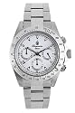 Burgmeister Houston BM212-182 Herren Chronograph Edelstahl weißes Zifferblatt 24h/Tachymeter doppelte Sicherheitsfaltschließe
