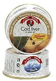 King Oscar Cod Liver in Own Oil, 6.67 ozs Tins, 3 ct (Quantity of 3)