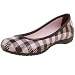 crocs Women's Plaid Lily Lumberjack Flat