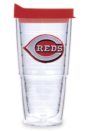 Cincinnati Reds Tervis Tumbler 24 oz Cup w/ Lid