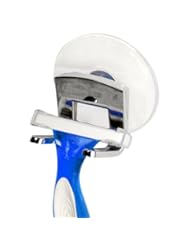 InterDesign Suction Razor Holder, Polished Chrome