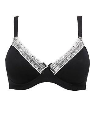 M2b Modal and Crochet Lace Maternity T-Shirt Bra