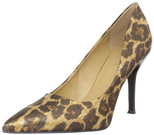 Nine West Women's Flax Pump,Natural Combo Fabric,6 M US