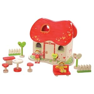 Maxim EverEarth Fairytale Dollhouse With Furniture
