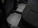 WeatherTech Custom Fit FloorLiners for Nissan Rogue, Rogue Select - 2nd Row (441352), Black