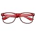 Nerd Raver Poser Clubbing Clear Lens UV400 Dork Horn Rimmed Glasses