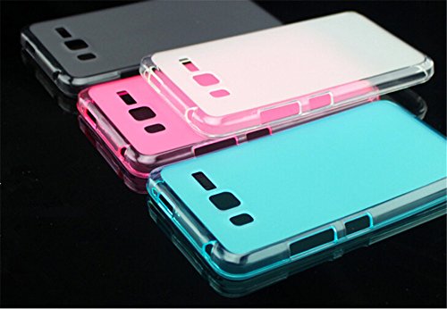 Tip-top® Lenovo A916 Protective Case Transparent Soft Silicone TPU Back Cover Case for Lenovo A916 Smartphone(1pc White+1pc Bule+1pc Red+1pc Gray)