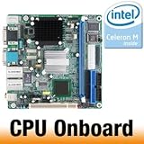 ECS PMI8M (2.0) Motherboard CPU Bundle - Intel Socket 479, Mini-ITX, Intel 852GM Chipset, Intel Celeron M 1Ghz Processor On-Board