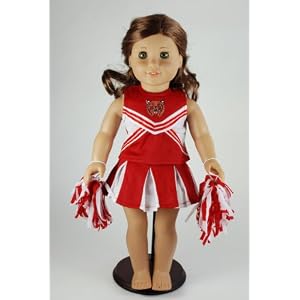 Wildcat Cheerleader for 18 Inch Dolls Including the American Girl Line by