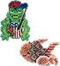 2 Kit Bundle, Counted Glass Beads : Gone Fishin Patriotic Froggie and Dandy Fish Duo