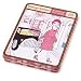Vintage Fashion Magnetic Dress Up Figures In a Tin Storage Case
