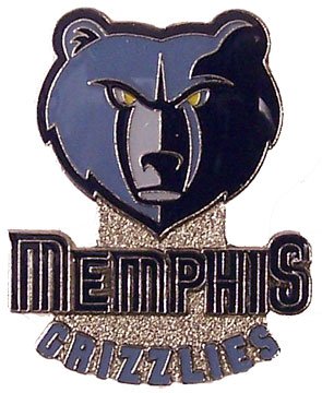Memphis Grizzlies Logo Pin