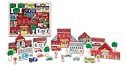 Deluxe Wooden  53-Piece Town Blocks Set