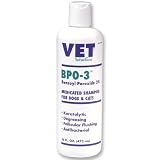 Tomlyn BPO-3 Medicated Pet Shampoo for Dogs and Cats - 16 oz