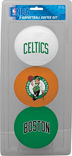 NBA Boston Celtics 3-Ball Soft Basketball Set