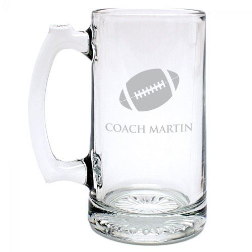 Football 25oz. Beer Mug
