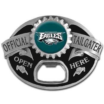 Philadelphia Eagles NFL Bottle Opener Tailgater Belt Buckle