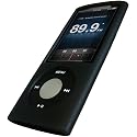 iGadgitz BLACK Silicone Skin Case Cover for Apple iPod Nano 5th Generation 5G (with Video Camera) 8GB & 16GB + Screen Protector & Lanyard