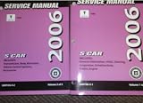 2006 Pontiac Vibe Vibe GT Service Shop Repair Manual Set OEM FACTORY BOOK 06 (2 volume service manual set)