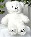 Furry White Bear 15- Make Your Own *NO SEW* Stuffed Animal Kit