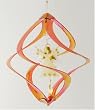 Angel Girl Red Acrylic Wind Spinner
