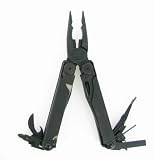 LEATHERMAN Wave Black Oxide with Cap Crimper Black Nylon Sheath Model 830489