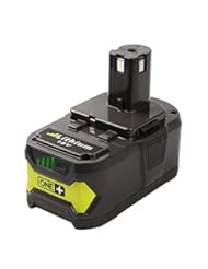 From Amazon.com. Click for details:
 Home Improvement: Enegitech P108 18V 4.0AH Lithium Battery with Recharge Indicator for Ryobi 18-Volt ONE+ Tool - Enegitech Home Improvement: Enegitech P108 18V 4.0AH Lithium Battery with Recharge Indicator for Ryobi 18-Volt ONE+ Tool - Enegitech