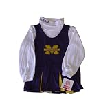 Michigan Wolverines NCAA Blue Cheerleader Dress size 4