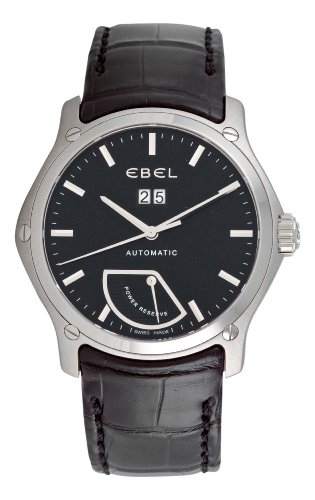 Ebel Men's 9304F51/5335145 Classic Black Power Reserve Dial Watch