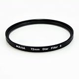New 72mm 6PT Star Filter 6 Cross Light for Nikon Canon Sony Camera Lens