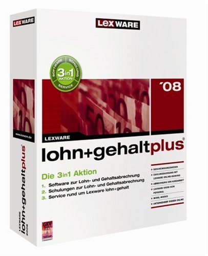 Lexware lohn+gehalt plus 2008 (V.12.0)
