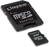 Electronics : Kingston Technology 2GB Micro Secure Digital Card with adapter and Exclusive 6 way jewel case bundle (case holds one of  XD,CF,SD,MMC, Memory stick, or SM)