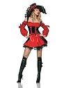 Sexy Halloween Vixen Pirate Wrench Corset Costume
