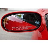 OBJECTS IN MIRROR ARE LOSING decal sticker toyota camry supra isf is350 lexus is250... 