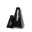 WITTNER 816M Metronome System Maelzel with Bell, Black, Mat Silk